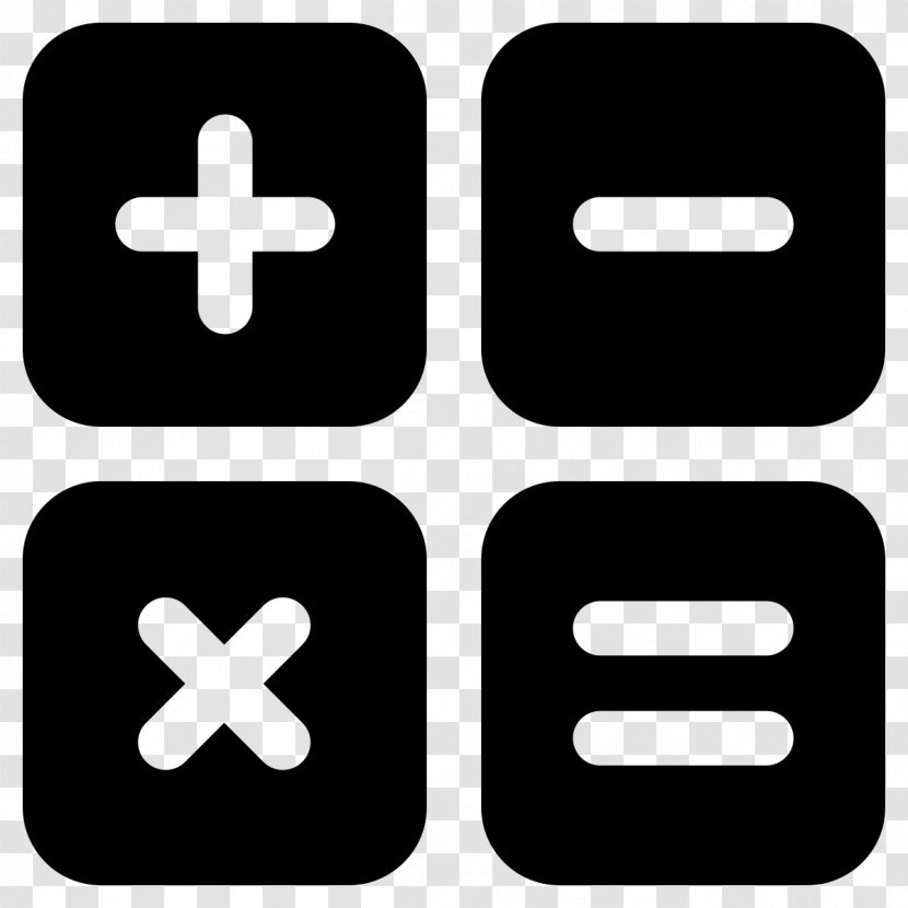 Mathematics Plus And Minus Signs Vector Graphics Calculation - Operation - Subtraction Symbol Maths Transparent PNG