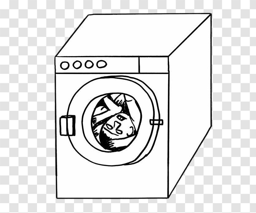 Glasgow Environmental Art Visual Arts Artist Illustration - Cartoon - Washing Machine Transparent PNG