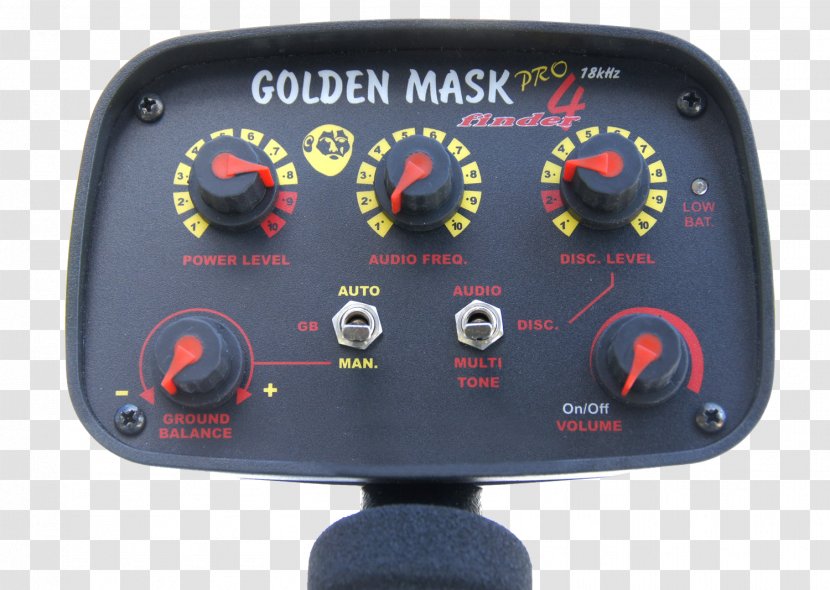 Golden Mask Metal Detectors Frequency - Promotion Transparent PNG
