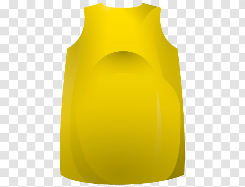 Product Design Angle - Yellow - Basketball Uniform Transparent PNG