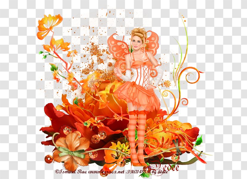 Floral Design Fairy Desktop Wallpaper Transparent PNG