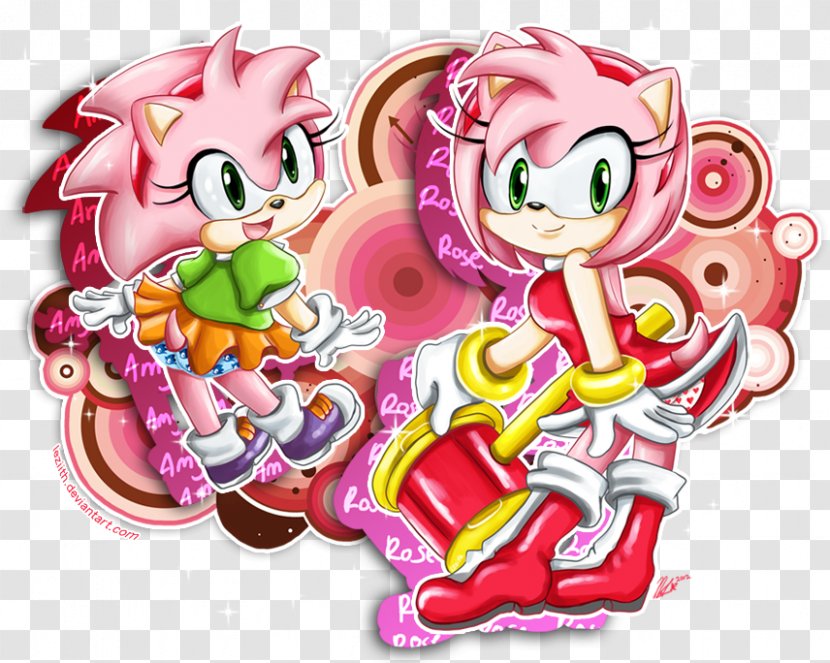 Amy Rose Sonic The Hedgehog Shadow CD - Cd Transparent PNG