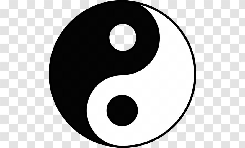 Yin And Yang Taoism Symbol Concept Chinese Philosophy - Text Transparent PNG