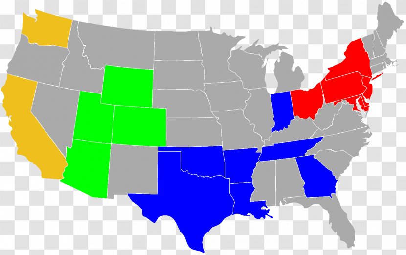 United States Blank Map U.S. State Clip Art - Conference Transparent PNG
