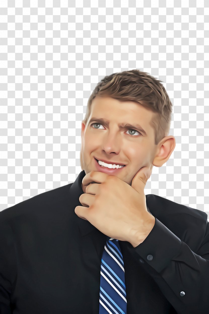 Face Chin Forehead Cheek White-collar Worker - Whitecollar - Smile Gesture Transparent PNG