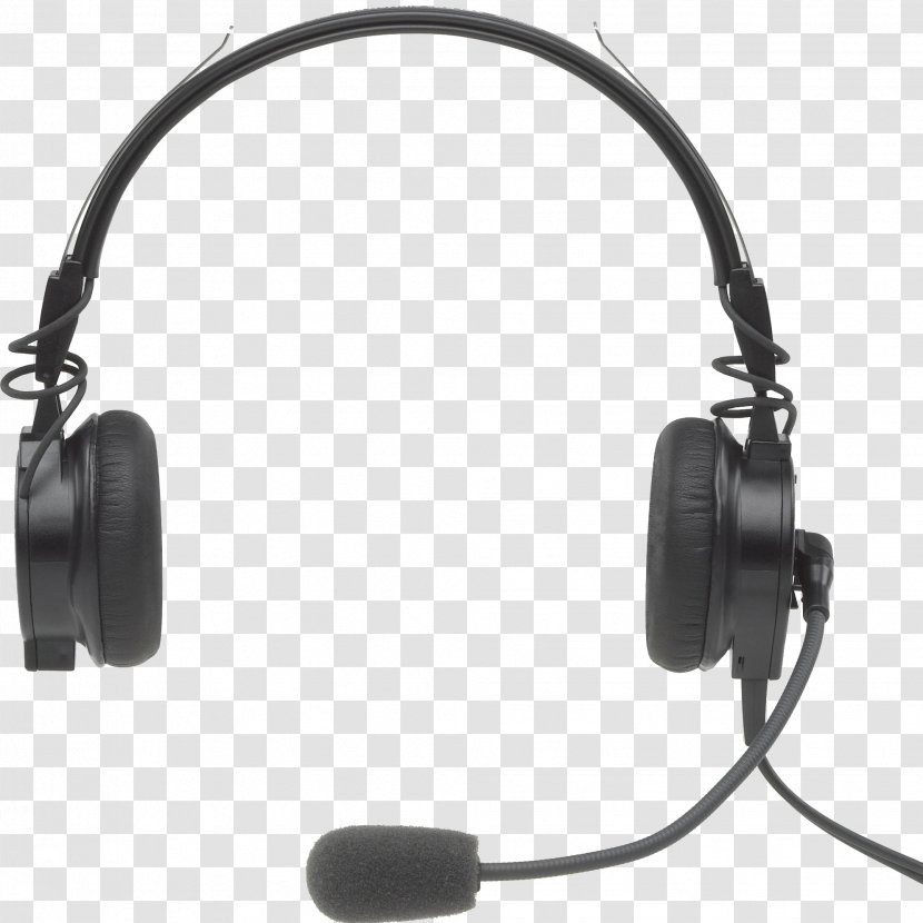 Microphone Headphones Active Noise Control 0506147919 - Aviation - Headset Transparent PNG