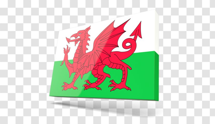 Flag Of Wales Welsh Dragon Book Taliesin - English Transparent PNG