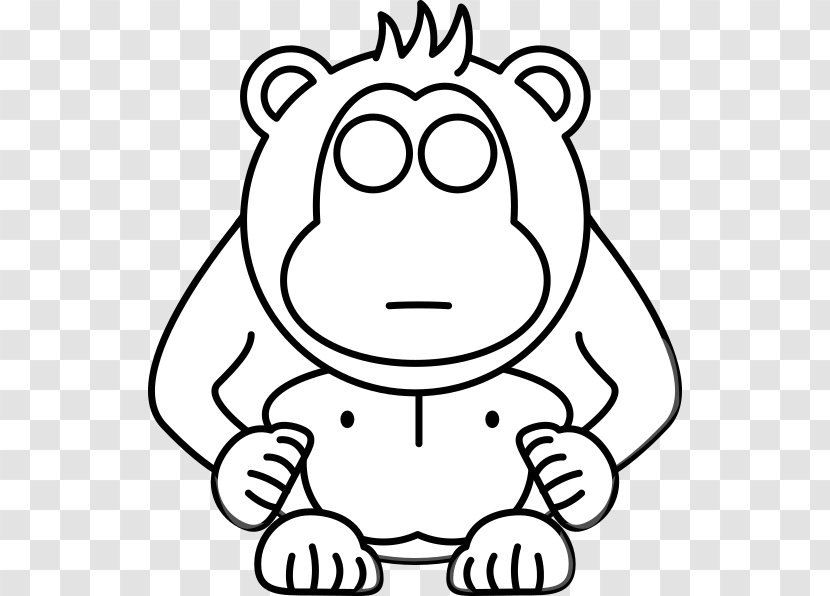 Drawing Monkey Cartoon Giant Panda Clip Art Transparent PNG