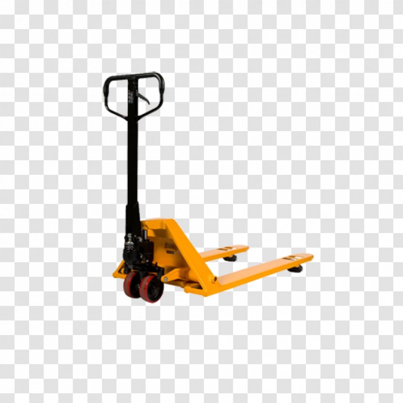 Material Handling Material-handling Equipment Pallet Jack - Heavy Machinery Transparent PNG