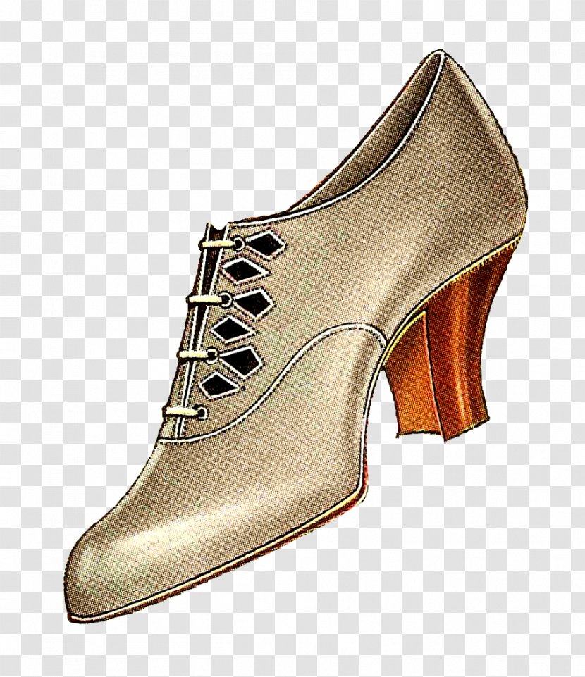 Shoe Boot Walking Antique Pump - Fashionable Shoes Transparent PNG
