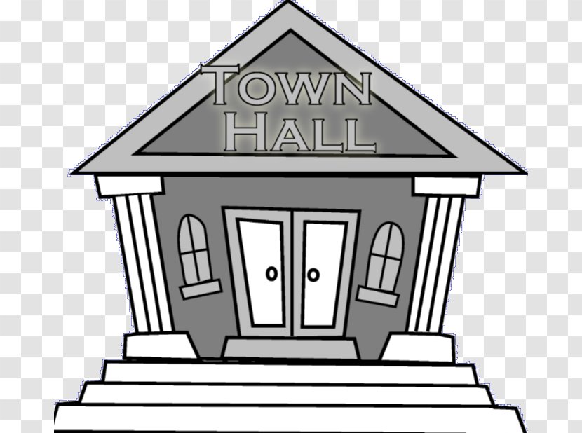 City Hall Town Meeting Clip Art - Home Transparent PNG