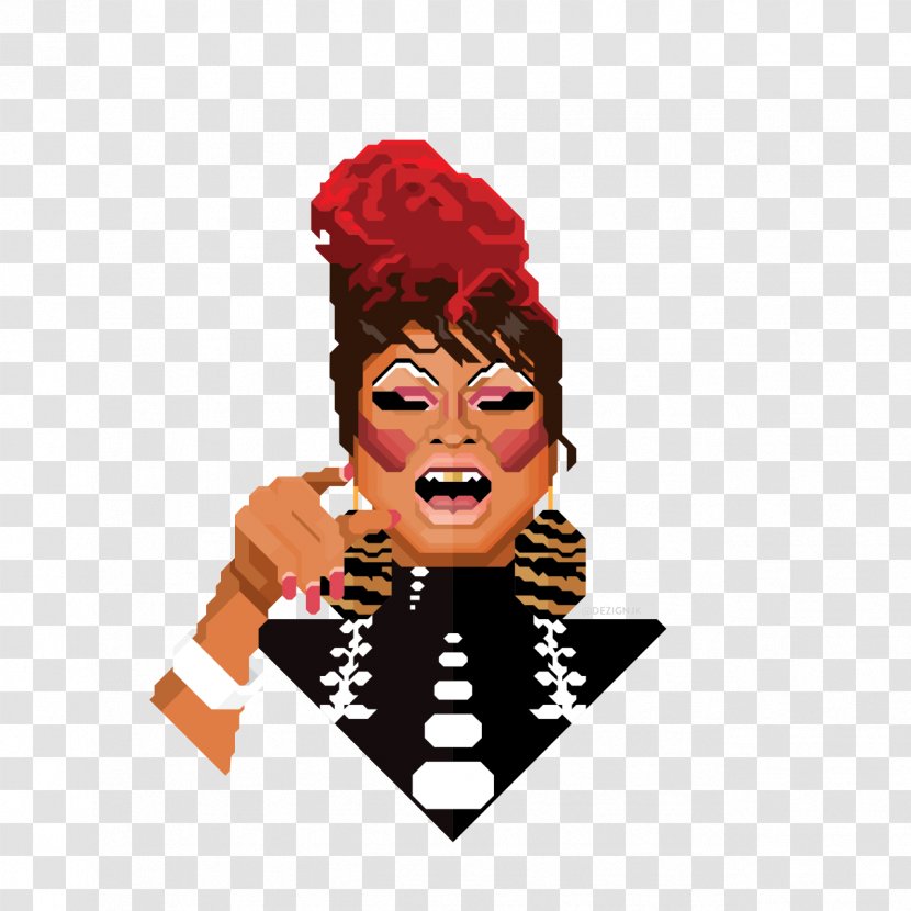 RuPaul's Drag Race - Hair Coloring - Season 7 Queen Art Ain't Nobody Got Time For ThatViolet Chachki Transparent PNG