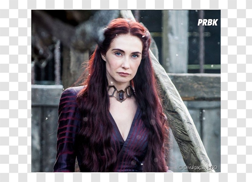 Carice Van Houten Melisandre Game Of Thrones Ellaria Sand Nymeria - Silhouette Transparent PNG