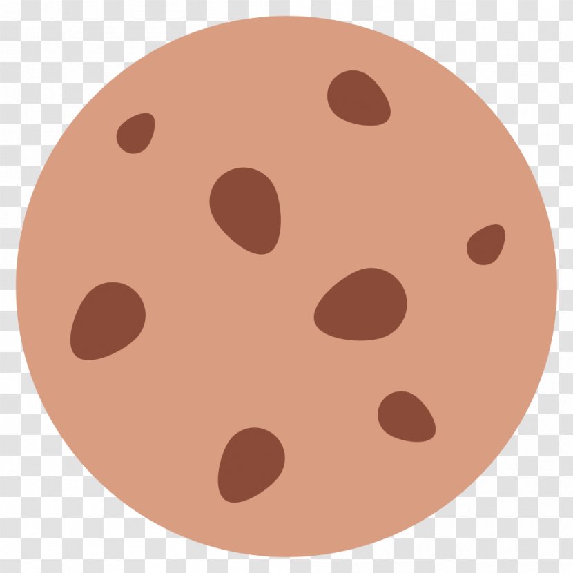 Chocolate Chip Cookie Biscuits Emoji Dough Black And White - Emojipedia Transparent PNG
