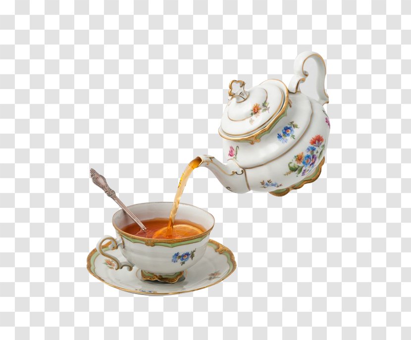 Teapot Teacup Tea Party - Cup - Continental Transparent PNG