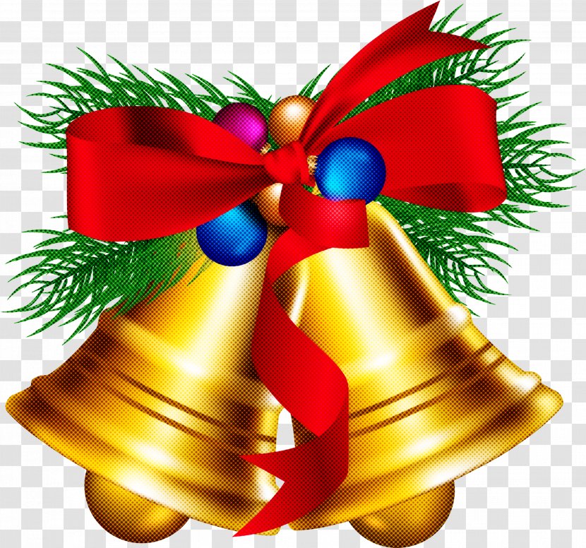 Christmas Ornament - Bell - Holiday Eve Transparent PNG