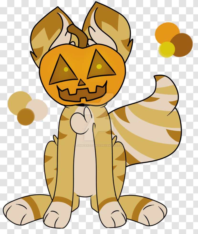 Cat Dog Canidae Clip Art - Cartoon - Pumpkin Head Transparent PNG