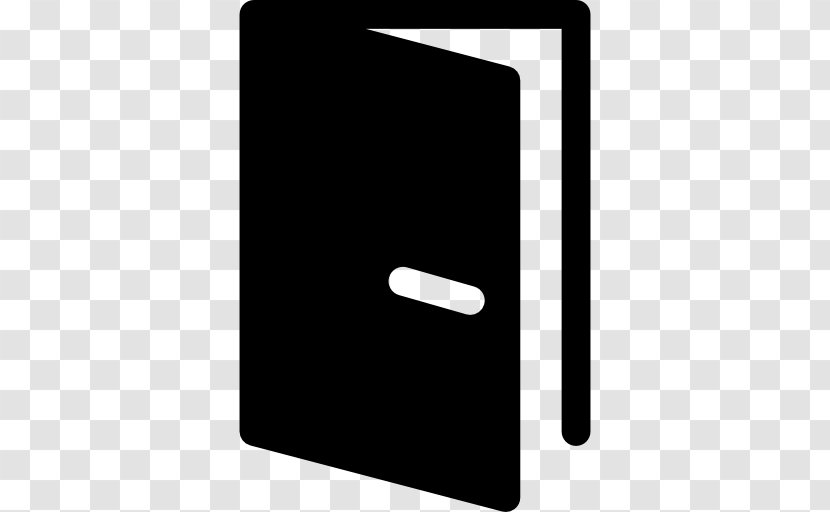 Rectangle - Black M - Open Doors Transparent PNG