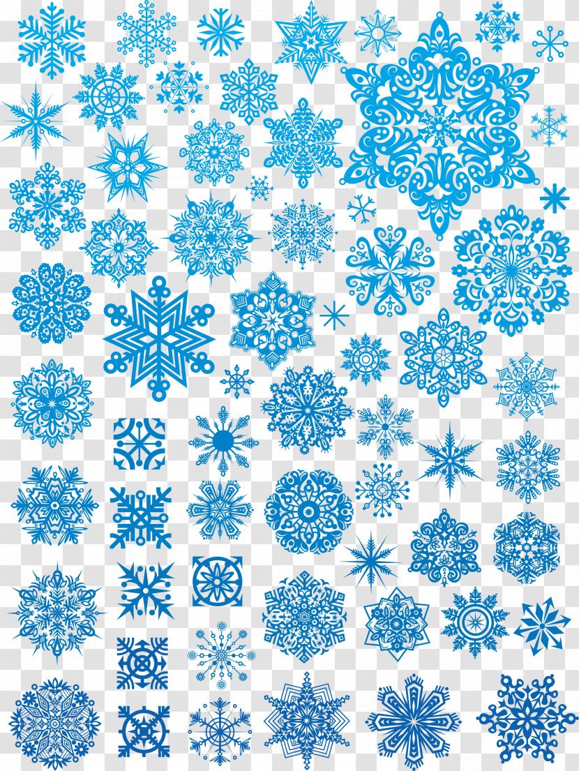 Snowflake Euclidean Vector - Area - Snowflakes Image Transparent PNG