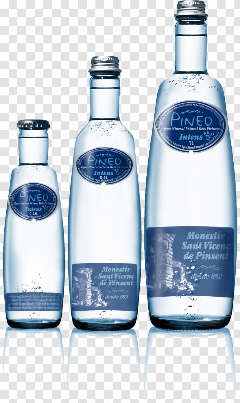 Mineral Water Carbonated Bottled Gerolsteiner Brunnen Glass Bottle - Drink Transparent PNG