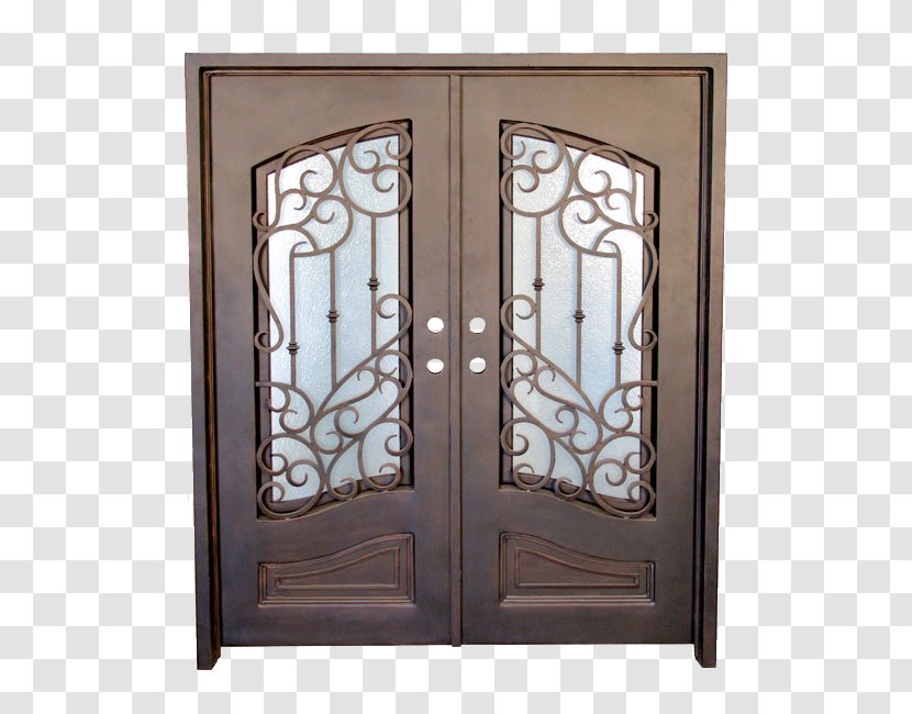 Wrought Iron Door Gate Usi Metalice - Basement Transparent PNG