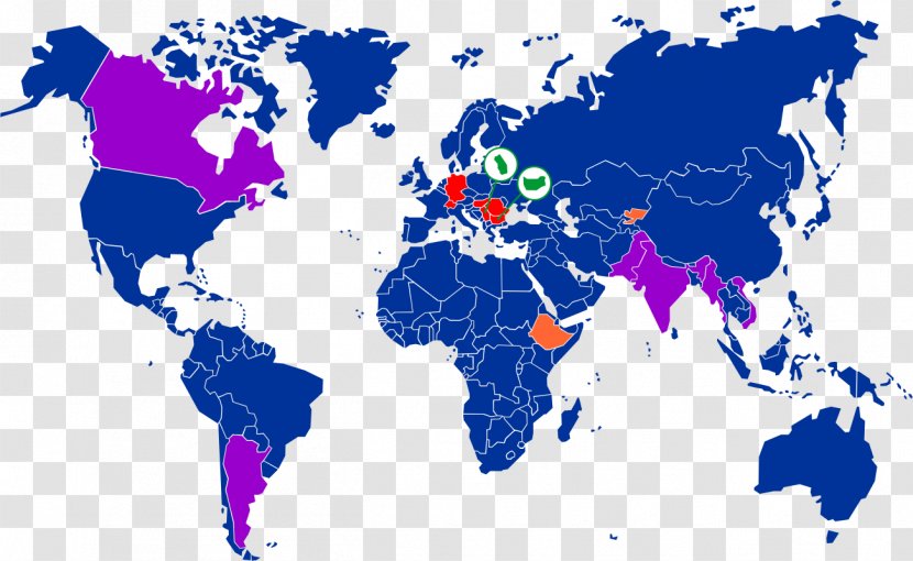 Globe World Map Political Transparent PNG