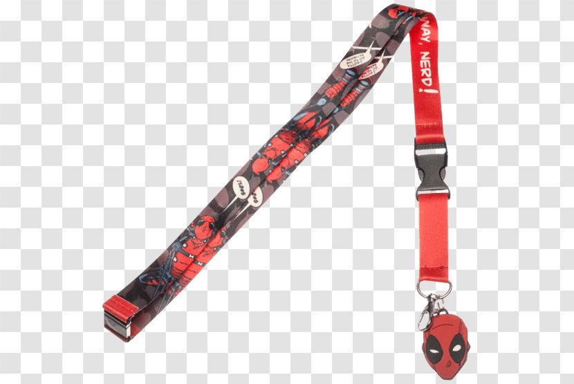 Deadpool Lanyard Spider-Man Mystique Marvel Comics - Xmen Transparent PNG