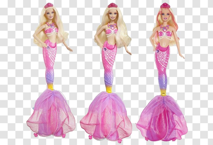 Barbie Doll Toy Mermaid Mattel - Costume Transparent PNG