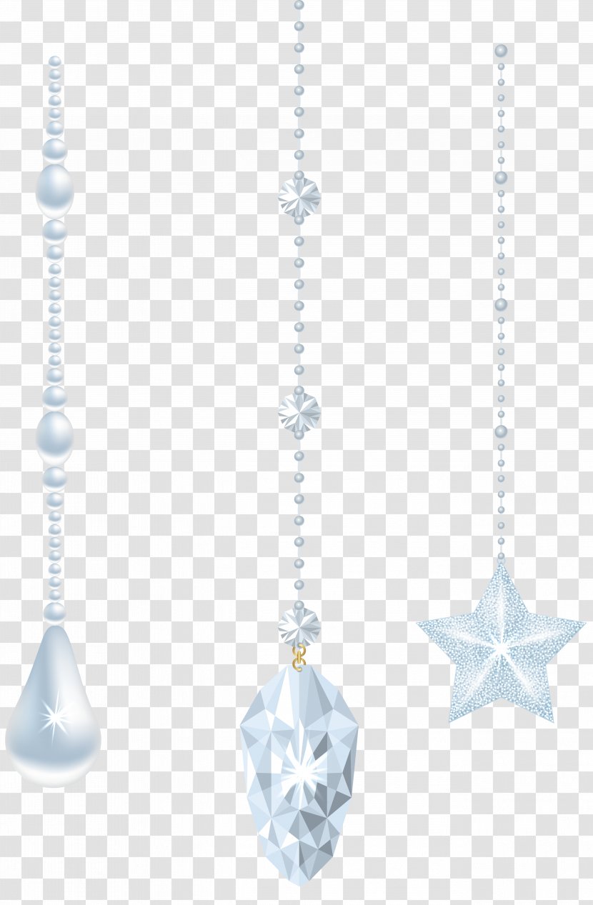 Earring Charms & Pendants White - Necklace - Body Jewellery Transparent PNG