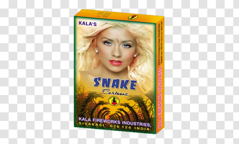 Christina Aguilera Hair Coloring Blond - Snake Cartoon Transparent PNG