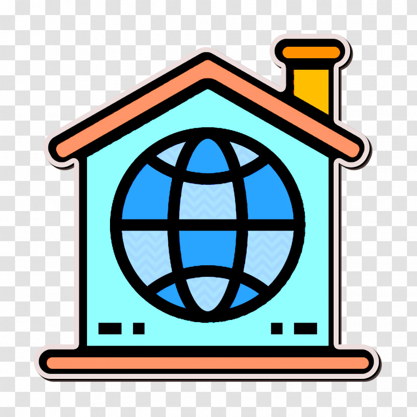 Earth Globe Icon Home Icon Globe Icon Transparent PNG