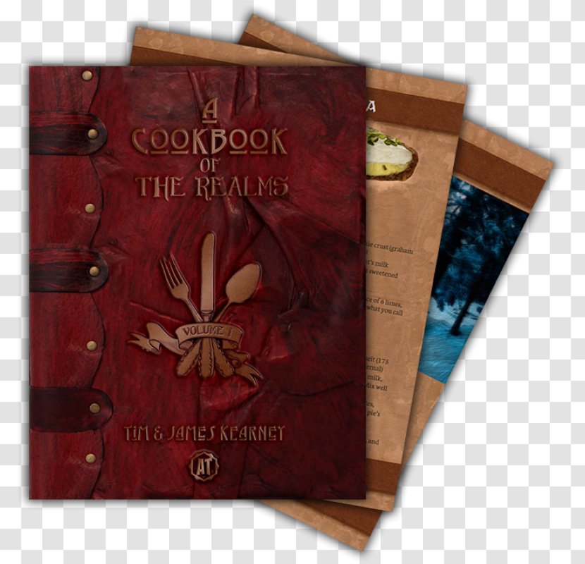 Literary Cookbook Recipe Role-playing Game - Book Transparent PNG
