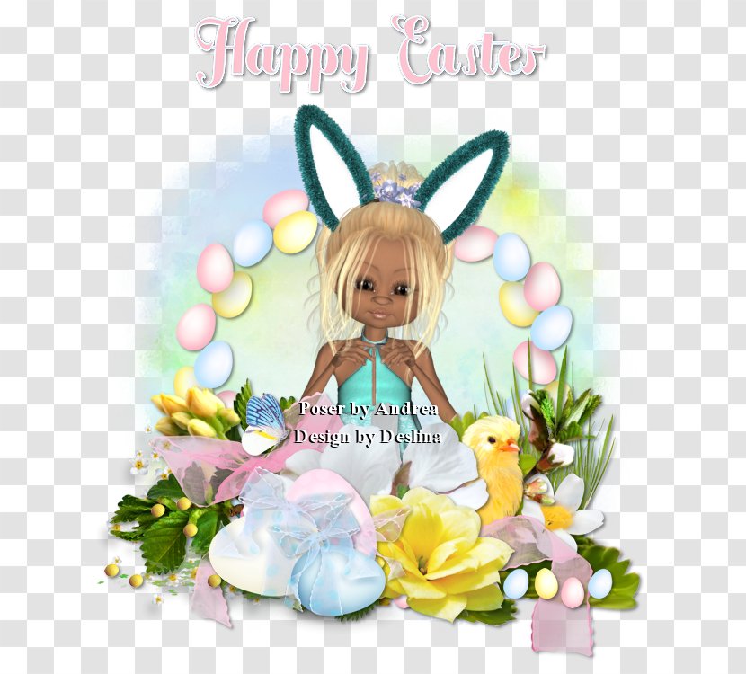 Easter Bunny Rabbit - Petal - Gras Transparent PNG