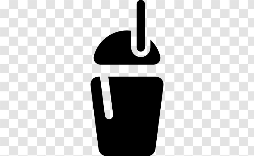 Milkshake Fizzy Drinks - Black And White - Milk Shake Transparent PNG