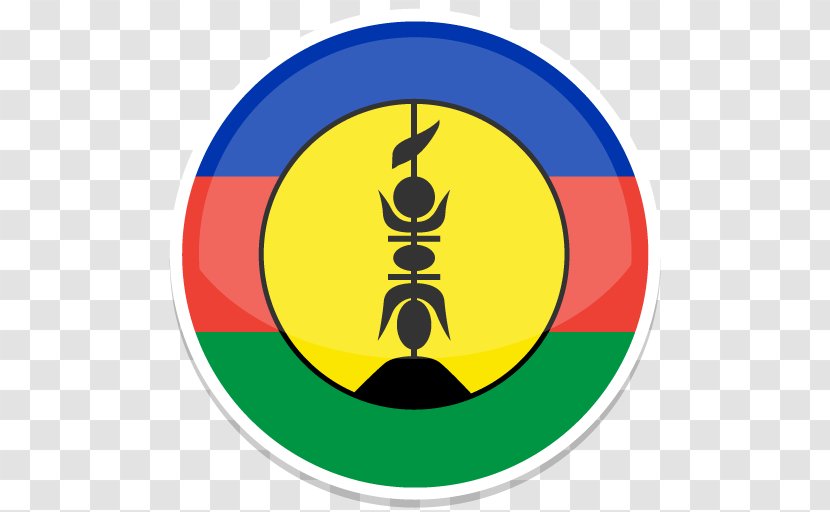 Symbol Yellow Circle Font - National Flag - New Caledonia Transparent PNG