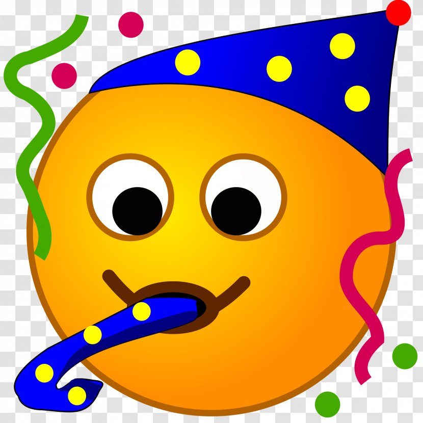 Emoticon Smiley Party Online Chat Transparent PNG