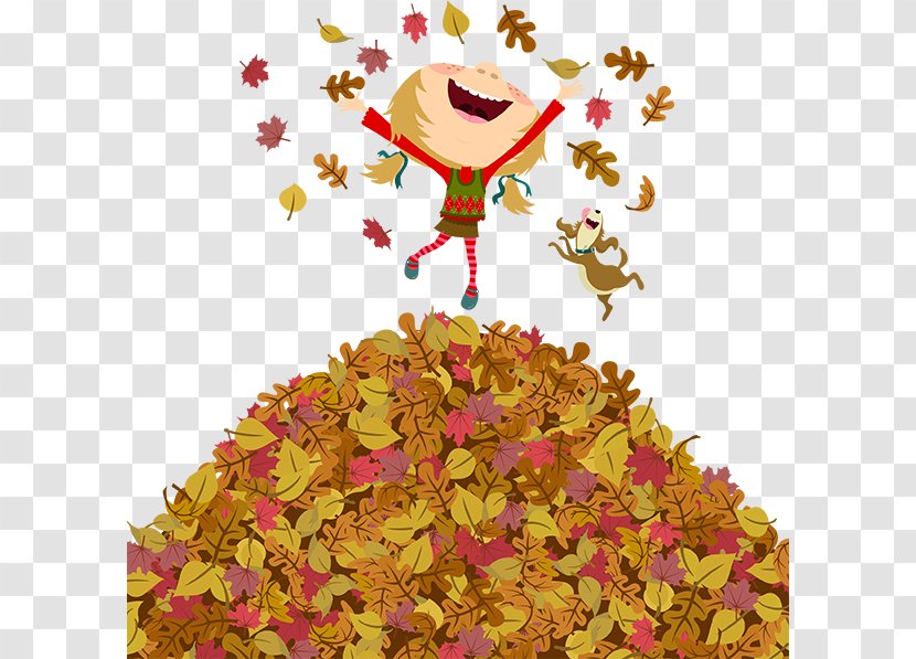 Autumn Vector Graphics Illustration Royalty-free Child - Petal - Store Fall Transparent PNG