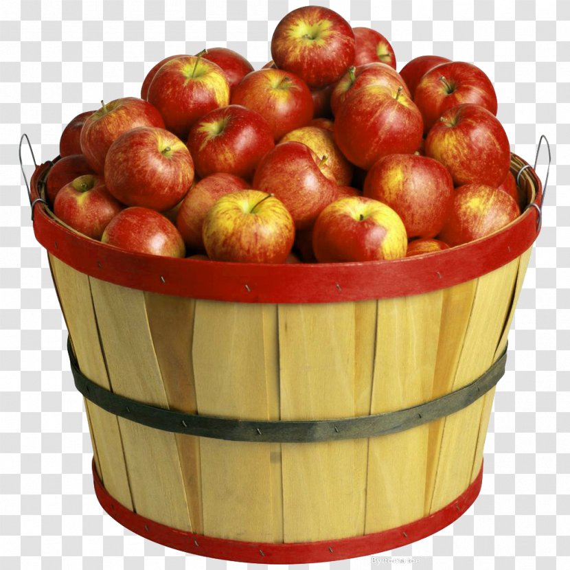 Apple Cider The Basket Of Apples - Food - A Image Material Transparent PNG