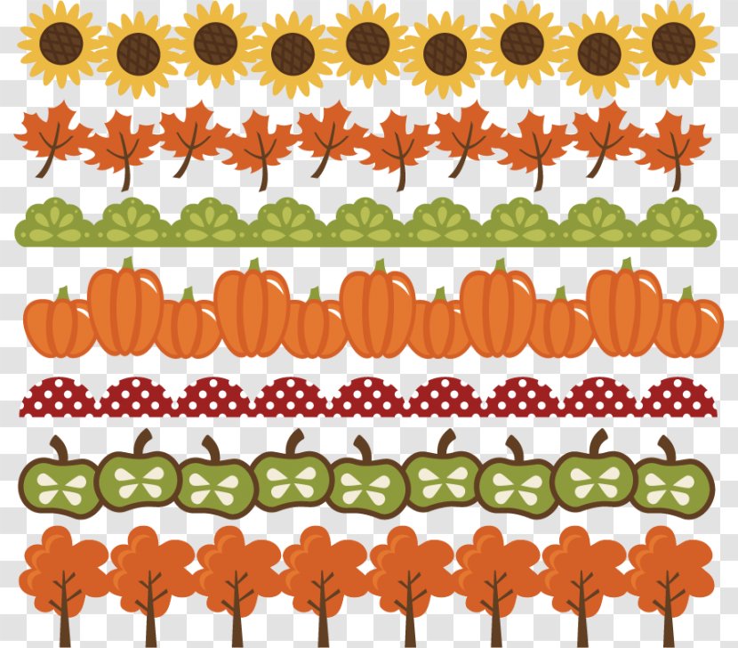 Candy Corn Pumpkin Autumn Cucurbita Pepo Clip Art - Leaf - Fall Border Cliparts Transparent PNG