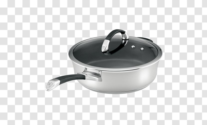 Frying Pan Circulon Cookware Stainless Steel Saltiere - Sauté Transparent PNG