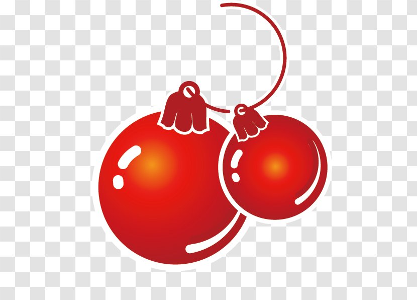 Christmas Ornament Euclidean Vector Decoration - Potato And Tomato Genus - Creative Transparent PNG