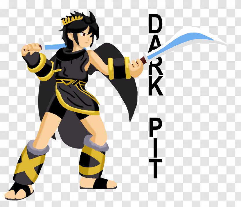 Super Smash Bros. For Nintendo 3DS And Wii U Brawl Kid Icarus: Uprising Pit - Yellow - Medusa Icarus Transparent PNG