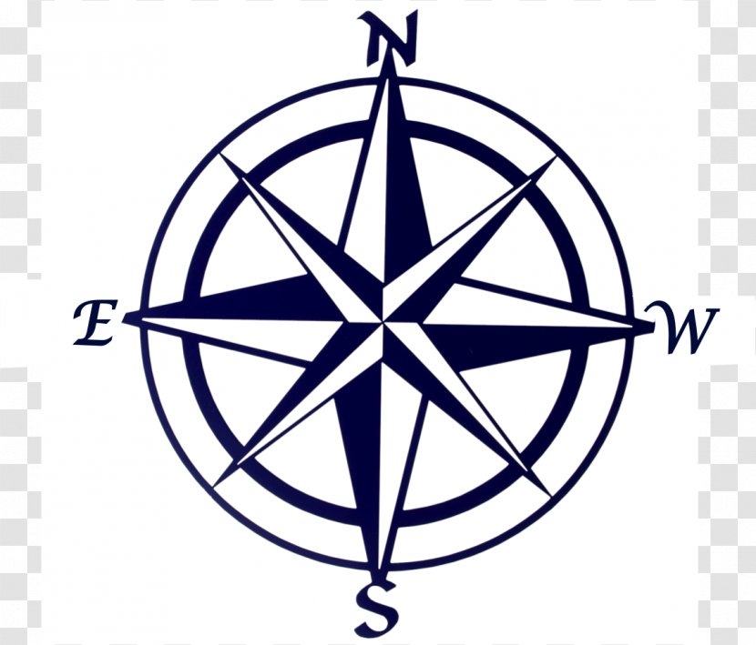 Compass Rose Clip Art - Presentation Transparent PNG