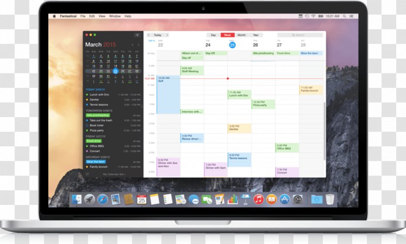 MacBook Air Mac Book Pro Apple - Macbook - Gorgeous Desk Calendar Transparent PNG
