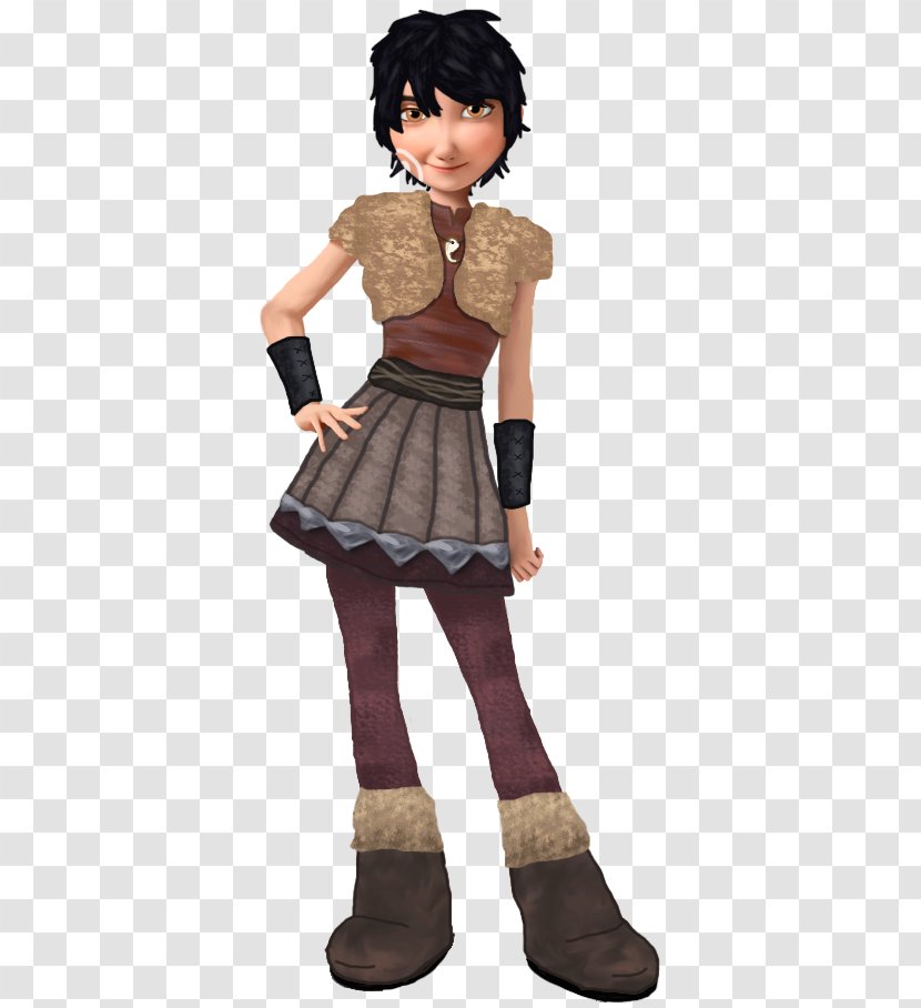 Brown Hair Costume - Action Figure Transparent PNG