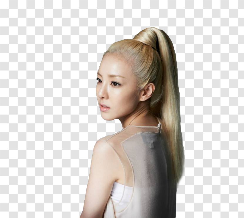 Sandara Park 2NE1 I Am The Best K-pop Falling In Love - Layered Hair - Buy 1 Take Transparent PNG