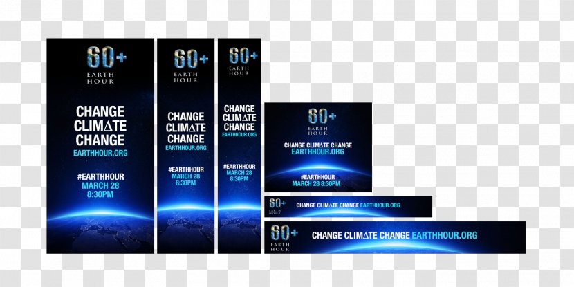 Earth Hour 2015 2016 Social Media Poster - Standee - Web Banners Transparent PNG