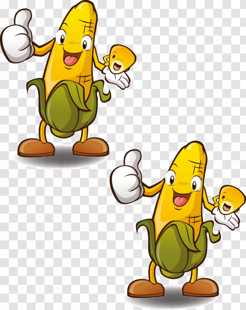 Maize Clip Art - Cartoon - Banana Transparent PNG