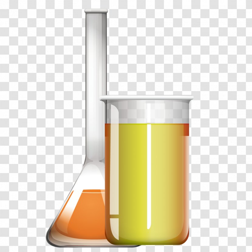 Bottle - Cylinder - Vector Long Neck Transparent PNG