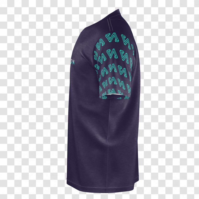 T-shirt Neckline Sea Island Cotton Collar - Purple Transparent PNG